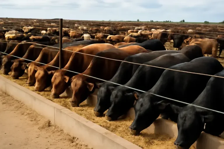 Confinamento intensivo de bovinos para ganho rápido de peso