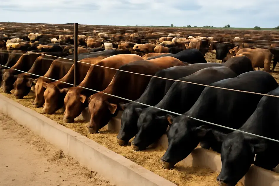 Confinamento intensivo de bovinos para ganho rápido de peso