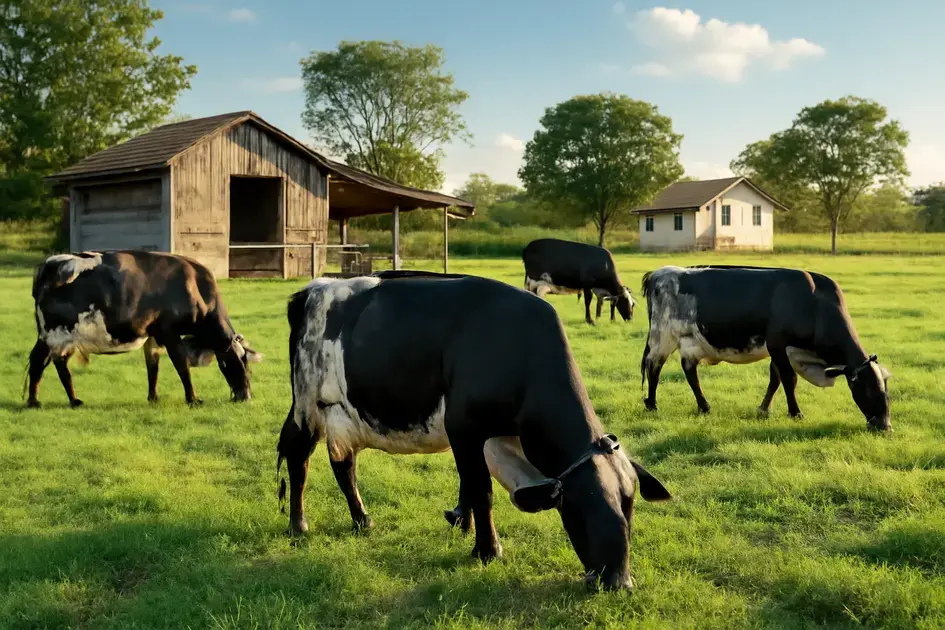 Gado Girolando para produção de leite em pequenas propriedades rurais